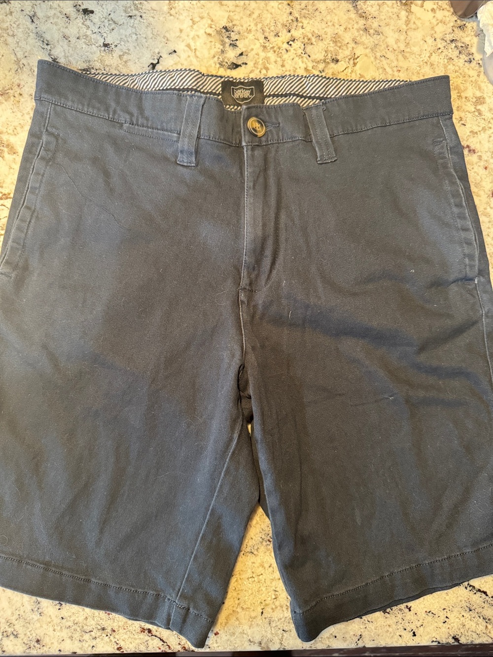 Berkley Jensen Navy Cotton Blend Shorts